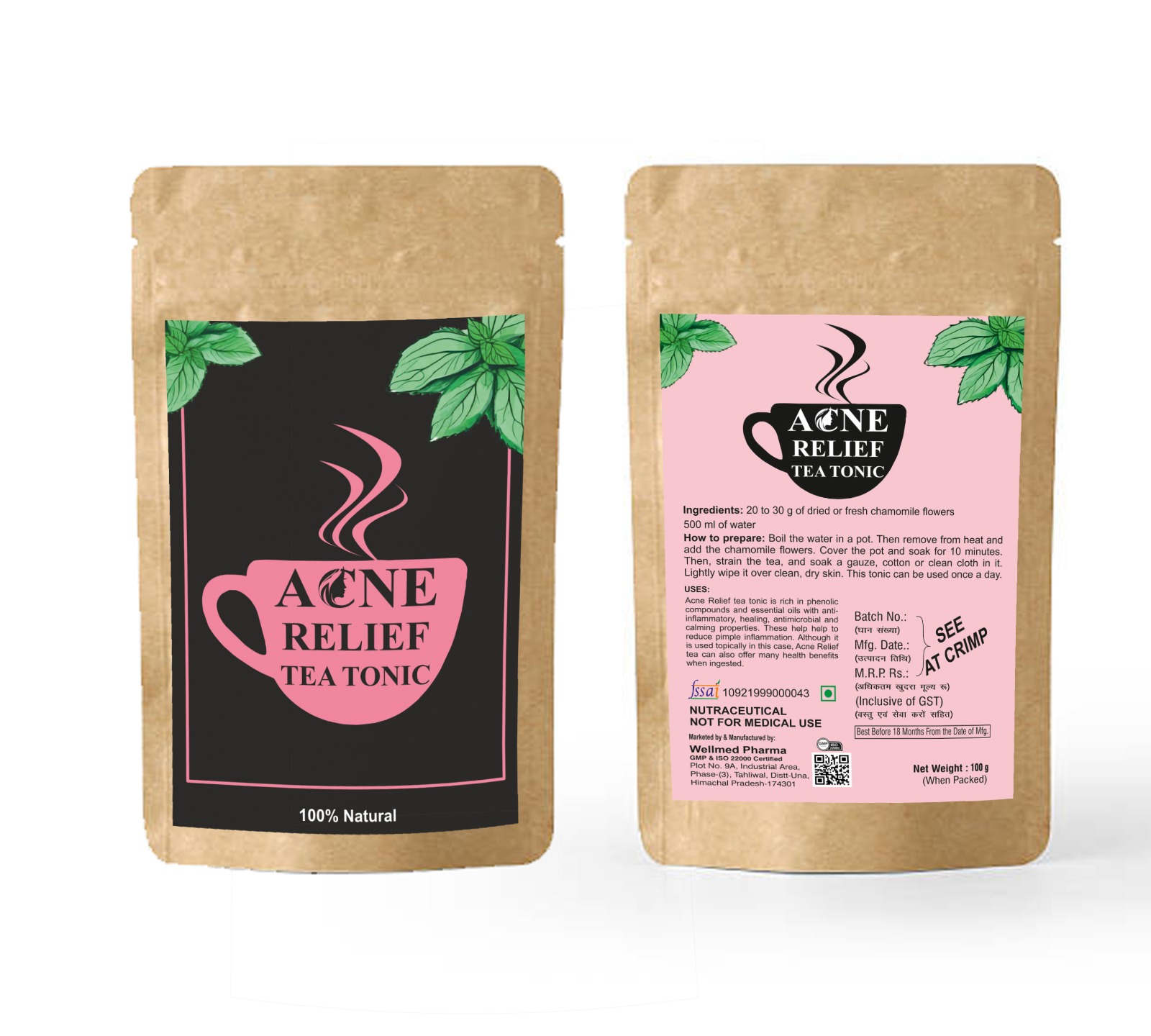 ACNE  RELIEH TEA TONIC
